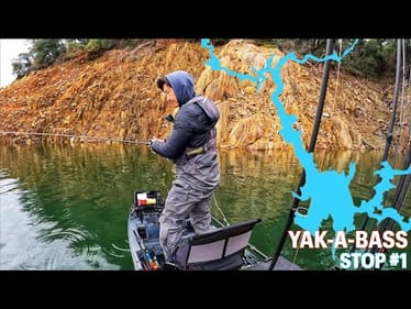 YAK-A-BASS Stop #1 - Lake Oroville