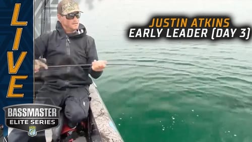 Strong morning gives Justin Atkins the unofficial lead