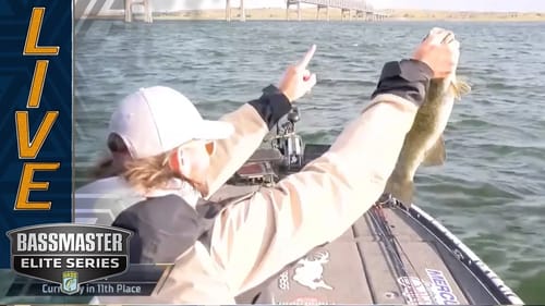 OAHE: KJ Queen breaks the ice with a solid smallmouth on Day 2