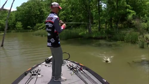 Brandon Cobb wins Bassmaster Texas Fest with 114 pounds!