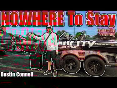 900 Miles Away and NOWHERE to Stay - MLF Stage 7 - Saginaw Bay - Travel Vlog