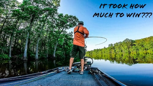 You WILL NOT Believe How Much WEIGHT It Took To WIN This BASS TOURNAMENT!!! || Summer Bass Fishing