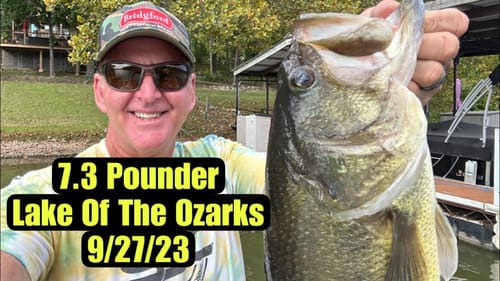 Lake Ozark Big Bash Bash Guys…Here’s THE Exact Lure I Caught This 7.3 Bass On There 3 Days Ago…