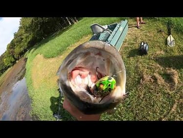 Froggin for Late Summer Bass
