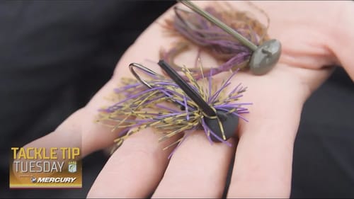 Garrett Paquette on tungsten jigs for offshore bass