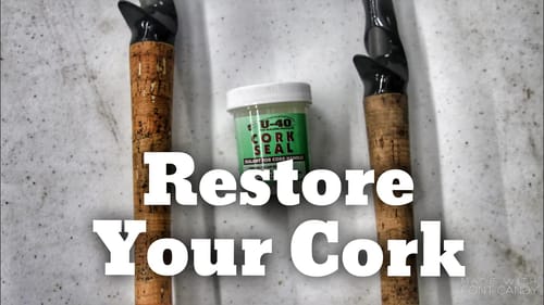 Repairing and Protecting the Cork Grips on Your Fishing Rod