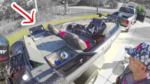 I WON THIS BASS BOAT | Walk THRU UPDATE!!!