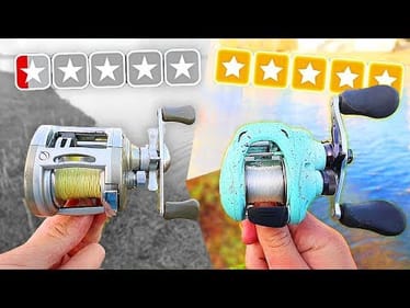 HIGHEST Vs LOWEST Rated Baitcaster Reels (Surprising!)