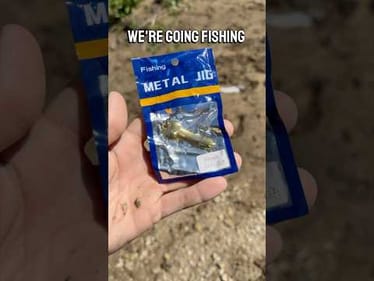 Fishing another weird bait from TEMU #fishing