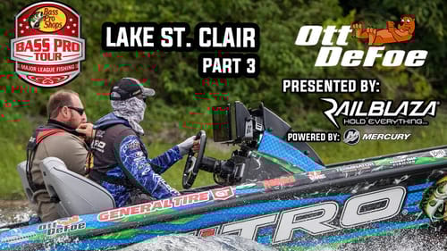 In the Boat | Lake St Clair (Part 3 of 3) presented by @RAILBLAZA   powered by @MercuryMarine