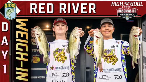 Weigh-in: 2023 Bassmaster High School Series at Red River