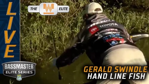 Swindle breaks rod, lands bass, tells story