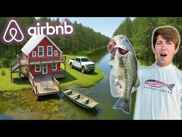 Renting a Tiny AirBnB Just To Fish The Private Ponds!