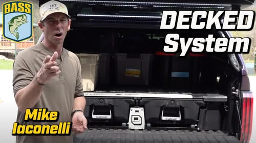 How Mike Iaconelli utilizes a DECKED system for his Toyota Tundra
