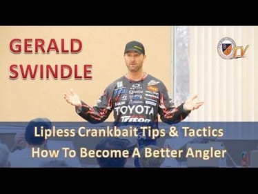 GERALD SWINDLE's Lipless Crankbait Tips & Tactics for Bass
