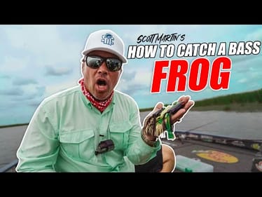 How To Catch BIG Bass on a Topwater Frog - LIVE CATCH!