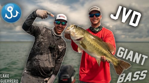 JVD Catches FREAK Giant Bass on Legendary Lake Guerrero