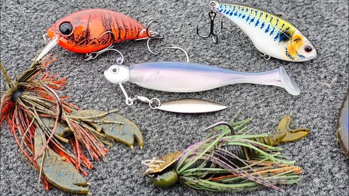 Top 5 Baits For April Bass Fishing!