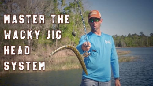 Simple Wacky Jighead Bass Fishing System