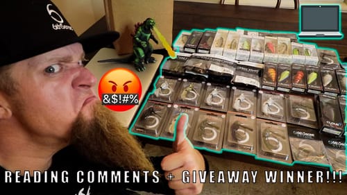 READING YOUR COMMENTS! Giveaway Winner + 2020 6th Sense Fishing Spring Tackle Unboxing