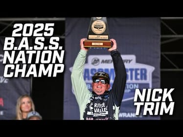 Nick Trim wins 2025 B.A.S.S. Nation Championship on Mississippi River