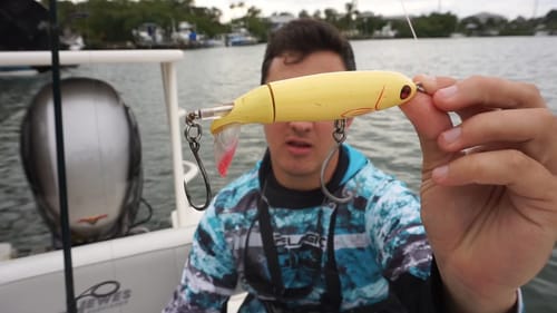 Saltwater Whopper Plopper = BIG Blow Ups