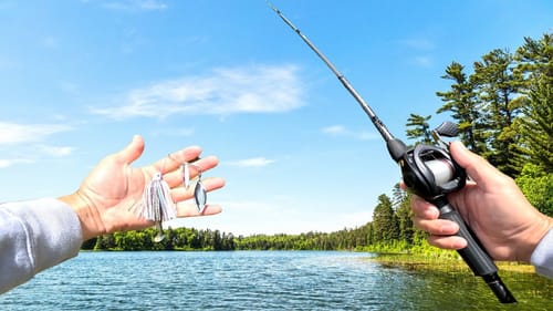 Chasing BIG BASS IN JON BOAT ONLY Lake!!!