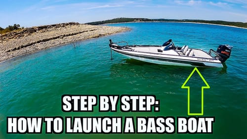 HOW TO LAUNCH AND LOAD A BASS BOAT BY YOURSELF! STEP BY STEP TUTORIAL!