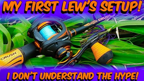My first LEW'S setup!!! Full Review...Lew's Mach Crush Combo Review.  WHY is it so popular?