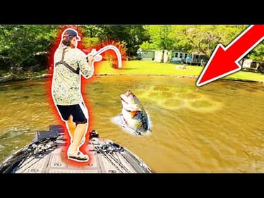 GIANT Spring Bass Can't Resist this ULTRA SIMPLE Trick...(No FFS Needed)