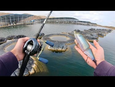 Exploring A New Lake With Big Glide Baits!