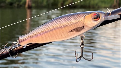 Making a FatHead Minnow Weight Transfer JerkBait