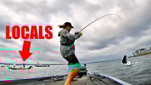 Local Fishermen were FURIOUS I was Catching GIANT Fish right in front of them...