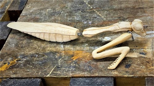 Making a Praying Mantis Lure