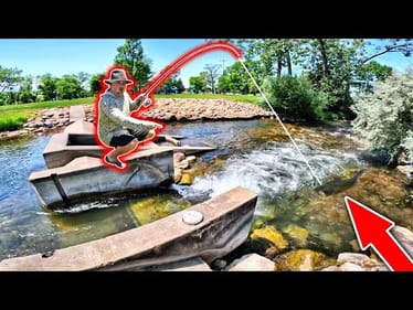 I Can't Believe What Lives in this TINY Urban Creek!! (LOADED)
