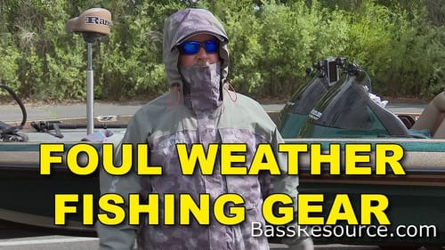 Rainsuit | Foul Weather Performance Fishing Gear | Cold Weather Bass Fishing