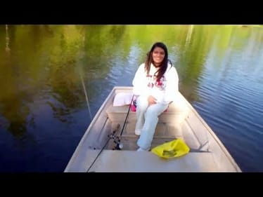Topwater Frog Bass Fishing with Liz