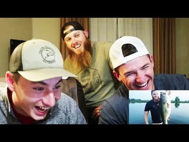 REACTING to our CRAZIEST Fishing Moments! (Ft. LojoFishing & KickinTheirBASSTV)