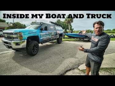 What’s Inside My TOUR Boat and Truck?!