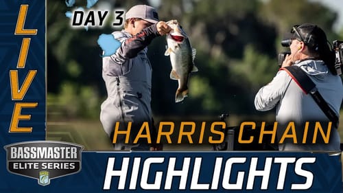 Highlights: Day 3 Bassmaster action at Harris Chain of Lakes