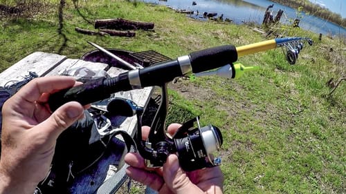 Exploring And Backpack Fishing State Park Lakes