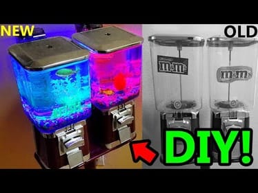 CREATING INSANE Gumball Machine AQUARIUM! DIY