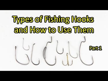 Types of Fishing Hooks and How to Use Them