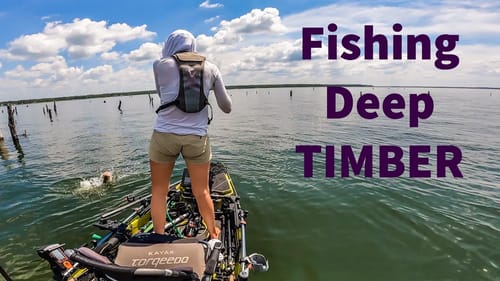 Lake Fork - Fishing a big FOOTBALL jig (Early September)