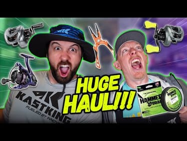 HUGE Kastking Fishing Gear Haul! | Rods, Reels, Rain Gear And MORE!