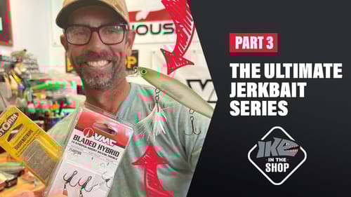 The Ultimate Jerkbait Series | Part 3 | Ike in the Shop