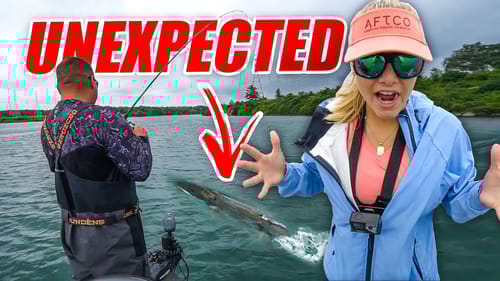 We Catch a Fish as BIG AS ME! (UNEXPECTED!)