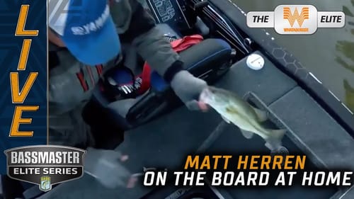 Local Favorite Matt Herren gets on the board at Neely Henry