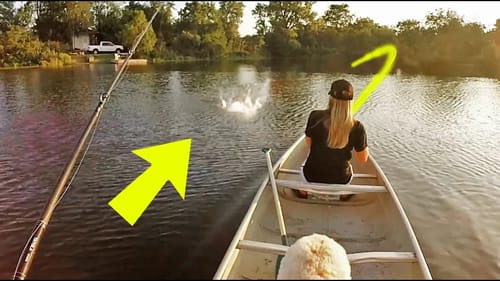 WEIRDEST TOPWATER BITE EVER! (Bass Fishing + MTB)