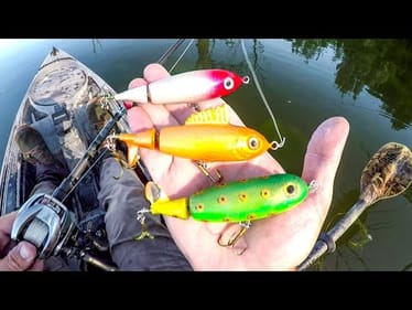 Fishing Plopper Lures Made By A Fan!